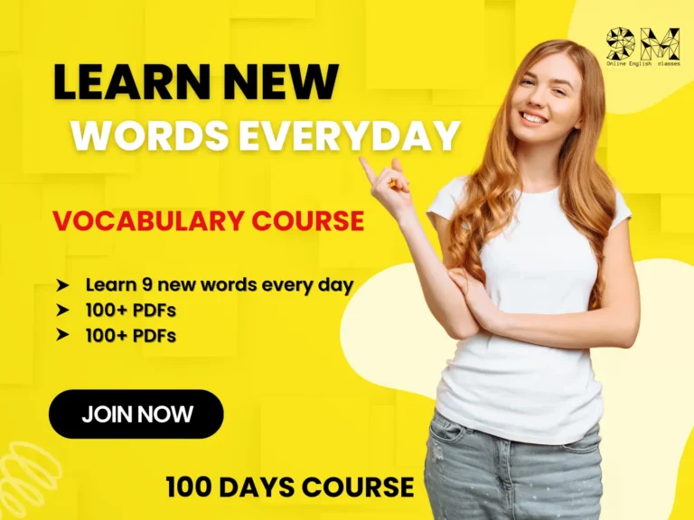 Vocabulary for Beginners and Intermediates